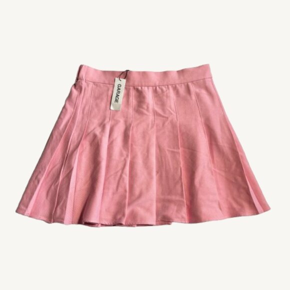 New With Tags Garage Brittany Pleated Skirt Prism Pink Size Small - Picture 1 of 8
